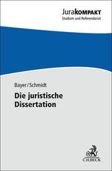 Die juristische Dissertation