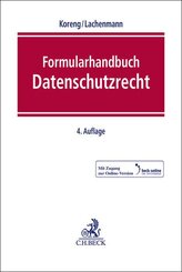 Formularhandbuch Datenschutzrecht