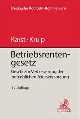 Betriebsrentengesetz. BetrAVG