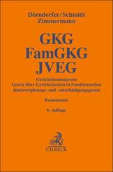 Gerichtskostengesetz, Gesetz &uuml;ber Gerichtskosten in Familiensachen, Justizverg&uuml;tungs- und -entsch&auml;digungsgesetz. GKG, FamGKG, JVEG