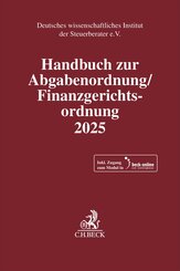 Handbuch zur Abgabenordnung / Finanzgerichtsordnung 2025. AO / FGO 2025