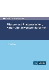 Fliesen- und Plattenarbeiten, Natur-, Betonwerksteinarbeiten