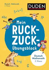 Mein Ruckzuck-&Uuml;bungsblock Deutsch/Mathe 2. Klasse