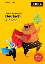 Wissen - &Uuml;ben - Testen: Deutsch 4. Klasse