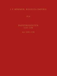 Regesta Imperii IV, 4, Lfg. 6: 1195-1198. C&ouml;lestin III.