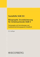 Sozialhilfe SGB XII - B&uuml;rgergeld, Grundsicherung f&uuml;r Arbeitsuchende SGB II