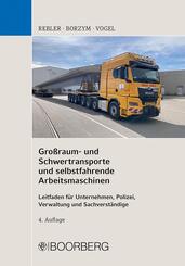 Gro&szlig;raum- und Schwertransporte und selbstfahrende Arbeitsmaschinen