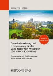 Gemeindeordnung und Kreisordnung f&uuml;r das Land Nordrhein-Westfalen (GO NRW - KrO NRW)