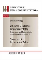 20. und 21. Deutscher Finanzgerichtstag 2024/2025