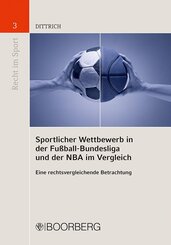 Sportlicher Wettbewerb in der Fu&szlig;ball-Bundesliga und der NBA im Vergleich