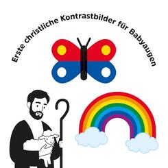 Erste christliche Kontrastbilder f&uuml;r Babyaugen - Schuber