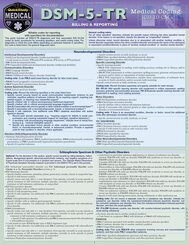 DSM-5-TR Medical Coding