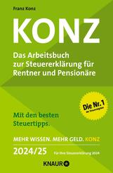 Konz - Das Arbeitsbuch zur Steuererklärung für Rentner und Pensionäre