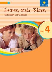 Lesen mit Sinn 4. Arbeitsheft: Texte lesen und verstehen