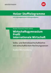 Holzer Stofftelegramme Baden-W&uuml;rttemberg - Wirtschaftsgymnasium