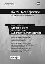 Holzer Stofftelegramme Kauffrau/-mann f&uuml;r Gro&szlig;- und Au&szlig;enhandelsmanagement