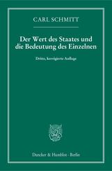 Der Wert des Staates und die Bedeutung des Einzelnen.