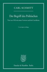 Der Begriff des Politischen