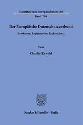 Der Europ&auml;ische Datenschutzverbund.