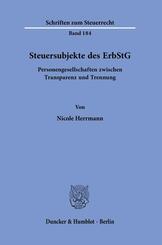 Steuersubjekte des ErbStG.