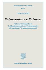 Verfassungsstaat und Verfassung.