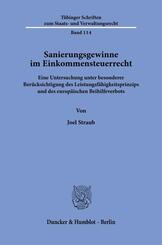 Sanierungsgewinne im Einkommensteuerrecht