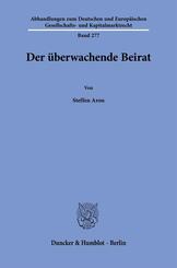 Der &uuml;berwachende Beirat