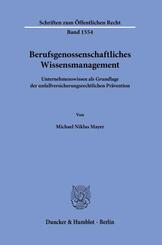 Berufsgenossenschaftliches Wissensmanagement