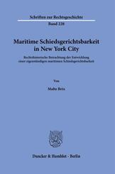Maritime Schiedsgerichtsbarkeit in New York City