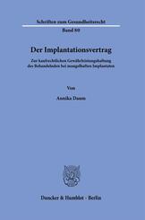 Der Implantationsvertrag