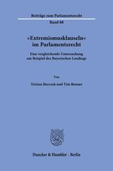 "Extremismusklauseln" im Parlamentsrecht