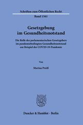 Gesetzgebung im Gesundheitsnotstand