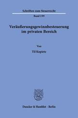 Ver&auml;u&szlig;erungsgewinnbesteuerung im privaten Bereich