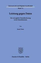 Leistung gegen Daten