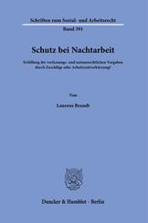 Schutz bei Nachtarbeit