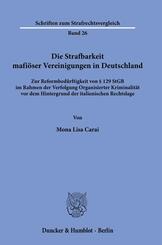 Die Strafbarkeit mafi&ouml;ser Vereinigungen in Deutschland