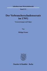 Der Verbraucherschadensersatz im UWG