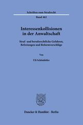 Interessenkollisionen in der Anwaltschaft