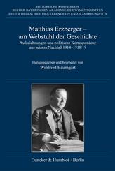 Matthias Erzberger - am Webstuhl der Geschichte