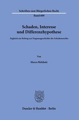 Schaden, Interesse und Differenzhypothese