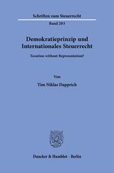 Demokratieprinzip und Internationales Steuerrecht