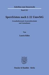 Sperrfristen nach &sect; 22 UmwStG