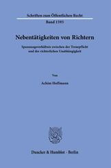 Nebent&auml;tigkeiten von Richtern