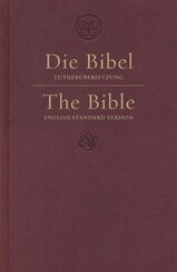 ESV German/English Parallel Bible (Luther/ESV, Dark Red)