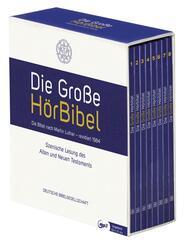 Die Gro&szlig;e H&ouml;rBibel, szenische Lesung des Alten und Neuen Testaments,8 Audio-CD, 8 MP3