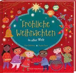 Fröhliche Weihnachten in aller Welt. Lustige Kinderreime über Weihnachtsbräuche, Weihnachtsessen und Heiligabend: So fei