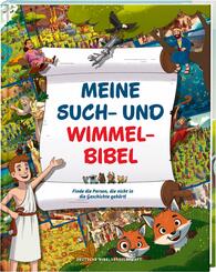 Meine Such- und Wimmelbibel. Finde die Person, die nicht in die Geschichte gehört! Ein kunterbuntes Wimmelbuch zu den sc