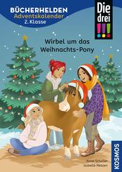 Die drei !!!, B&uuml;cherhelden 2. Klasse, Adventskalender, Wirbel um das Weihnachts-Pony