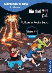 Die drei ??? Kids, B&uuml;cherhelden 2. Klasse, Vulkan in Rocky Beach