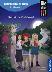 Die drei !!!, B&uuml;cherhelden 2. Klasse, Rettet die Einh&ouml;rner!
